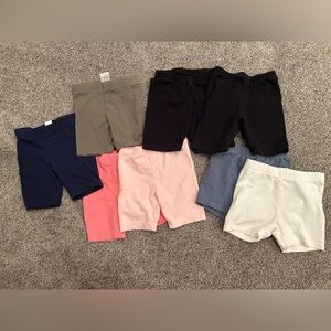 Lot of 4 Toddler Girl Bike Shorts! Size 4T